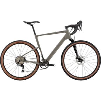 Bicicleta Gravel Topstone Carbon Lefty 3 Shimano GRX 11v Cinza Ano 2021 Cannondale