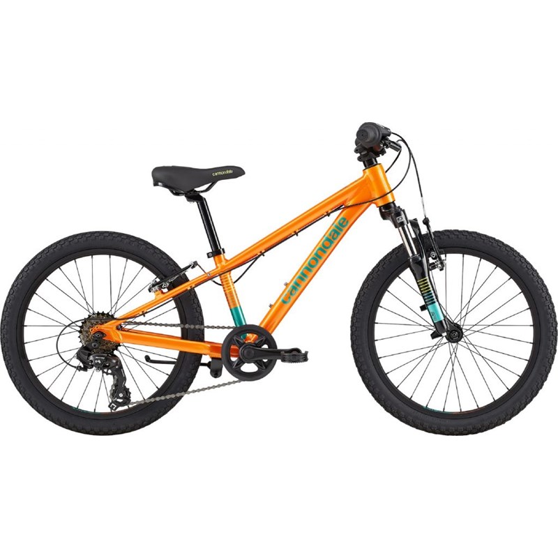 Bicicleta Infantil Cannondale Trail Kids aro 20 7v Laranja ano 2021 Cannondale