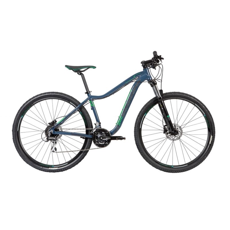 Bicicleta MTB Caloi Kaiena Comp Shimano Altus/Acera 24v Azul Ano 2020 Caloi