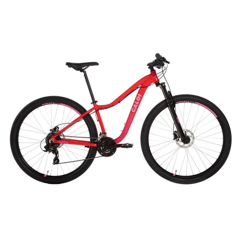 Bicicleta MTB Evora aro 29 24v Vermelha Ano 2022 Caloi