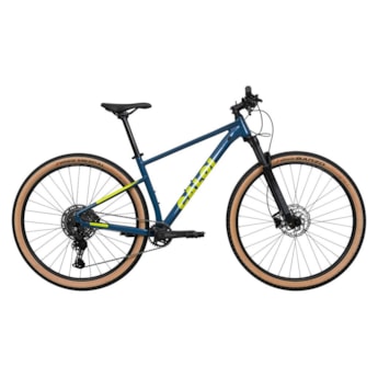 Bicicleta MTB Explorer PRO SL Shimano Cues 11v Azul ano 2024 Caloi