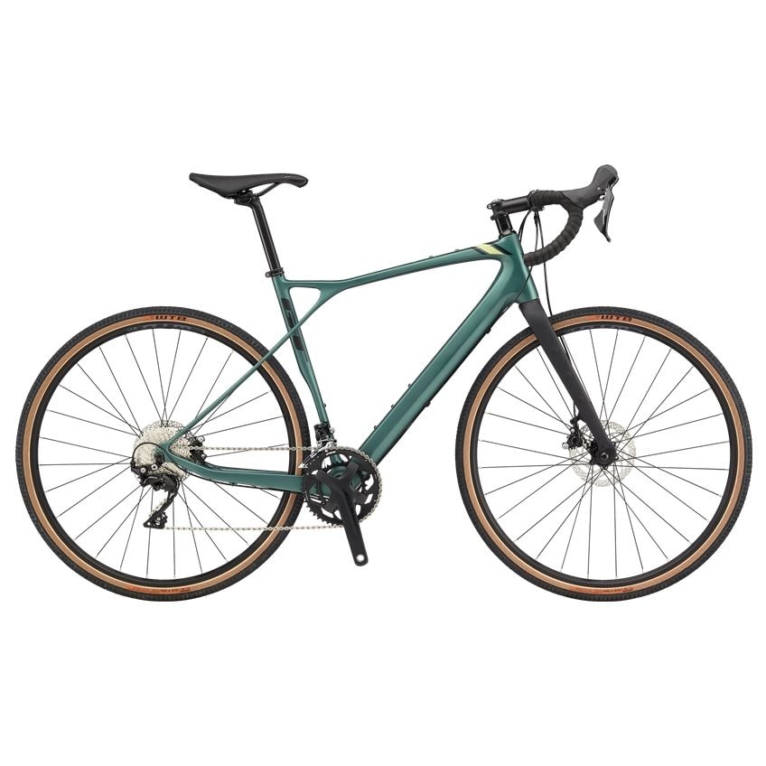 Bicicleta Speed Grade Carbon Expert Shimano 105 22v Verde ano 2020