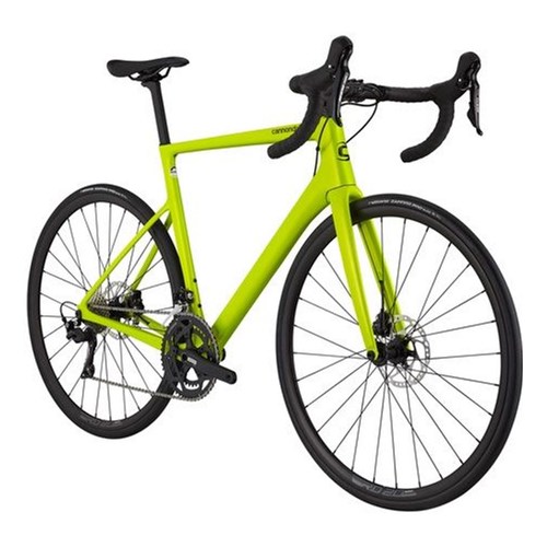 Bicicleta Speed Supersix Evo Carbon Disc Shimano 105 22v Verde Ano 2022 Cannondale