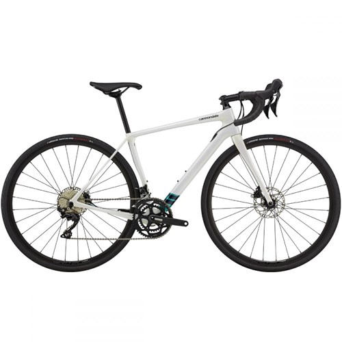 Bicicleta Speed Synapse Shimano 105 22v Branca ano 2021 Cannondale