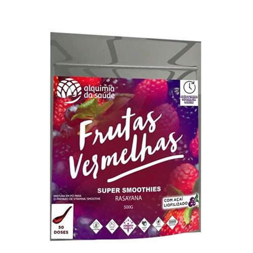 Smoothie Frutas Vermelhas - 500g Alquimia da Saúde
