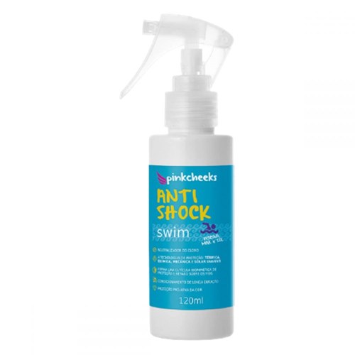 Spray Leave-in Anti Shock Swim 120ml Swim/Natação Pink Cheeks