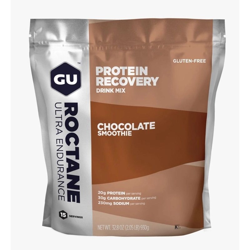Suplemento GU ROCTANE Protein Recovery Drink Chocolate Smoothie 930g GU